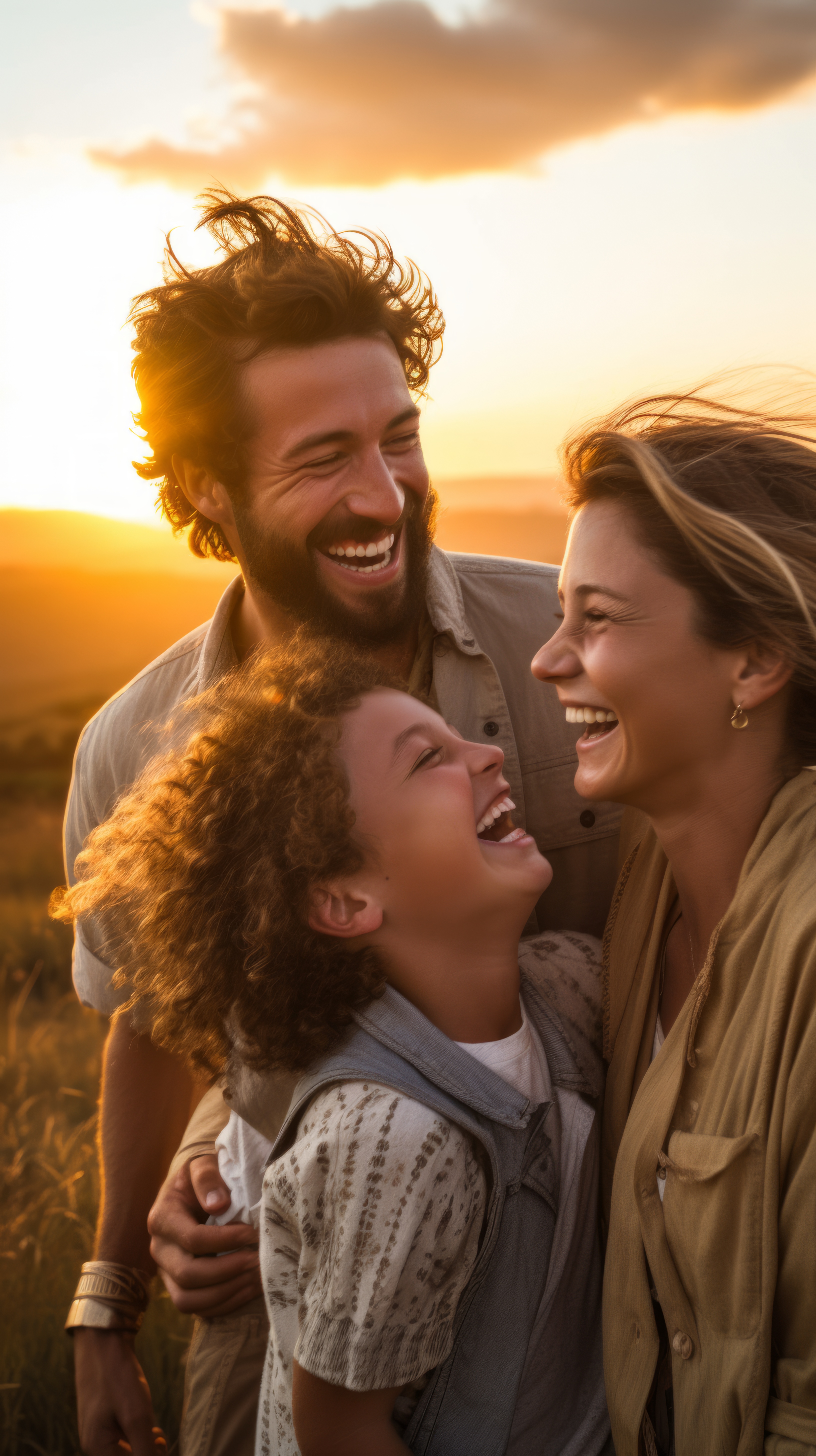 Família feliz